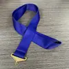 Em estoque Fita de medalha de premiação por transferência de calor Tira de tecido Gancho Cordão de pescoço Cordão de medalha de premiação impresso O conteúdo pode imprimir caracteres