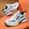 Nuevos zapatos de correr para hombre primavera y otoño 2026, transpirables, casuales, versátiles, de malla, adecuados para estudiantes, viajes y zapatos de papá de moda