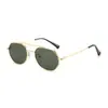 Gafas de Sol Ovaladas de Moda Europea y Americana Transfronterizas Gafas de Sol Metálicas Retro Gafas de Sol de Alta Gama para Mujer para Conducir