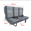 Ensamblaje de asiento de modificación de carga plegable doble o triple puede pararse de lado colgar del lateral del coche plano acostado asiento basculante lateral