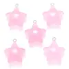 Pingente Estrela de Pentagrama Luminous de Resina Gelo DIY Joia Colar Pulseira Pingente Decorativo W329