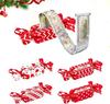 Hucha navideña con dulces, bolsa sorpresa para el dinero, rectangular, caja sorpresa para el regalo de Navidad.