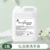 Sabonete Líquido Espumante para Mãos com Aroma de Chá Branco 500ml Frasco Grande Tipo Bomba Limpador de Espuma para Mãos para Hotel, Pousada, Banho e Uso Doméstico