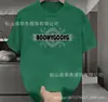 Camiseta de verano de estilo chino de alta gama de manga corta transfronteriza para hombre y mujer, moderna, holgada, cuello redondo, versátil, con estampado de manga corta, estampado de Instagram