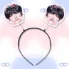 Aterrizaje Superior Juventud Su Xinhao Diadema de Resorte Tridimensional Diadema Pasador de Pelo Accesorios de Concierto Imágenes de Apoyo