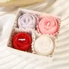 Caja de regalo de vela perfumada con forma de rosa transfronteriza, regalo de San Valentín, recuerdo de vacaciones, adorno decorativo creativo transfronterizo