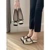 Zapatos Planos de Ballet para Mujer Estilo Mamá Uva Lazo Francés Aumentadores de Altura, Mocasines de Verano para Exteriores con Punta Cerrada