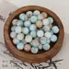 Cuentas de porcelana de dos tonos de 10 mm con patrón de dragón, cuentas redondas, cuentas sueltas, joyería hecha a mano para DIY, pulsera, collar, accesorios para enhebrar