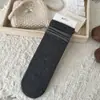 Meias de outono e inverno para mulheres, comprimento até a panturrilha, versáteis, com detalhes de botão, design franzido, algodão, estilo coreano, visual preppy, meias longas, listras cinzas, meias sem costura