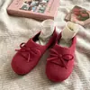 Color camuflaje otoño e invierno~ Relajados y chic sin esfuerzo, zapatos planos para mujer estilo Birkenstock de mezcla de lana vintage 2026 con forro de felpa