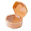 Caja para Brackets, Caja para Brackets Invisibles, Caja de Almacenamiento para Retenedor de Corrección Dental, Caja Portátil, Caja de Almacenamiento y Limpieza para Dentaduras