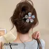 Presilha de Garra de Abalone Exquisita de Alta Qualidade para Mulheres, Grampo para Parte de Trás da Cabeça com Parte de Trás Plana, Confortável de Usar, Presilha para Cabelo Liso, Acessório de Cabelo Versátil