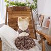Traje de baño bikini de verano para mascotas estampado de leopardo ropa clásica para salir playa ventas directas de fábrica cachorro perro pequeño