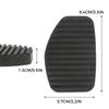 Adecuado para Citroen Elysee Fukang nuevo y viejo almohadilla de pedal de embrague Picasso Sena funda de cuero para pedal de freno
