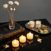 Velas Electrónicas LED al por Mayor Decoración Romántica para Propuesta 24 Piezas Día de San Valentín Plástico Artificial Velas de Té Transfronterizas