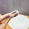 Faixa de Cabeça de Alta Elasticidade, Prendedor de Cabelo Artístico Retrô, Rabo de Cavalo Alto, Prendedor de Cabelo Espessado, Borracha de Moda para Adultos