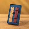 Regalo del Día del Maestro de Redwood Estilo Nacional Antiguo Hueco Blanco Creativo Madera Marcador de Libros Caja de Regalo Traje de Regalo Venta al por Mayor