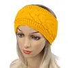 Faixa de Cabelo de Veludo Torcido Tricotado Inverno Novo Europeu e Americano Faixa de Cabeça Esportiva Com Forro Extra Proteção Contra Frio Acessórios de Cabelo Faixa de Cabelo