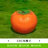 Esculturas de Frutas e Vegetais de Simulação para Exterior Fibra de Vidro Jardim Gramado Paisagem Modelos de Repolho Milho Pimenta Ornamentos Grandes
