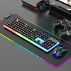 Em Estoque Teclado e Mouse Luminous Limeide Atualizado Gtx350 USB Teclado Esférico Com Fio de Toque Mecânico