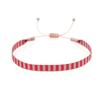 Pulsera de Estilo Bohemio con Patrón de Corte Español para Mujer, Joyería Hecha a Mano con Cintas Tejidas de Estilo Étnico Nepalí