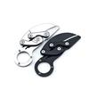 Nuevo Cuchillo Mecánico Plegable Cuchillo Plegable de Garra Cuchillo Portátil con Protección para el Cuerpo Cuchillo para Fruta Autodefensa para Llevar Cuchillo Plegable Filo