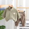 Ropa para bebés y niños, traje infantil para niños y niñas, otoño e invierno 2024, nuevo abrigo para bebé, envío gratis