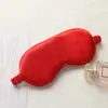 Nuevo en stock, antifaz unisex de seda sintética de doble cara, bloqueador de luz, no presurizante, elástico, adecuado para viajar, siestas y dormir