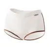 Bóxers de estilo deportivo con bloques de color para niñas, algodón jacquard clase A, tiro medio, talla grande, entrepierna 10A de algodón puro antibacteriano