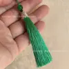 Flor de Mano de Buda con Borla Exquisitas Perlas Nudo Chino Colgante Broche Hanfu Borla de Hanfu Bolsita de Borlas Funda de Teléfono con Borla