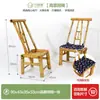 Cadeira de bambu antiga de exterior estilo rural com encosto para uso doméstico, idosos, cadeira de bambu artesanal de Sichuan, cadeira de bambu para crianças