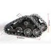 Acessórios modificados para snowmobile de quatro rodas para fabricantes Prancha de trenó para carro de praia DIY Trilha triangular de escalada