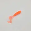 Cola de rodillo roscada Señuelo Suave Luya 5cm6cm7cm cola simple cola curva señuelo suave estilo de venta cruzada más vendido ventas directas de fábrica
