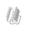 Transformador de alta frecuencia EI22EE22, esqueleto vertical de 9 pines, material de baquelita.