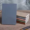 Caderno A5 em Couro PU Macio com Logo Personalizado, Presente Publicitário Simples, Caderno B5 Executivo com Capa de Couro, A6 Feito Sob Medida