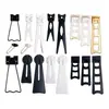 Porta-Retrato Suporte Trapezoidal Painel Traseiro Suporte para Moldura de Foto Display de Mesa Suporte de Rabo de Andorinha Estúdio Fotográfico Suporte para Impressão em Cristal Fixação