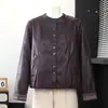 Chaqueta de Otoño de Moda para Mamá Transfronteriza 2026, Rejuvenecedora, Casual, Adelgazante, Tallas Grandes, Chaqueta de Cuero Versátil para Otoño e Invierno