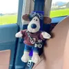 Ornamentos de Cachorro de Pelúcia para Carro Alça de Cinto de Segurança para Carro Almofada de Ombro Boneco de Piloto Boneca de Presente Boneca Atacado Moda