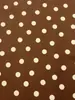 Tela Estampada de Tejido Plano para Vestidos de Mujer, Camisas, Cortinas, Pañuelos para la Cabeza, Tela de Puntos Ondulados 1.5, Estilo Europeo y Americano