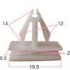 Adecuado para hebilla de cubierta de asiento delantero trasero Junyue oncora oncorway GL6 ceja de rueda grupo inferior No. Que