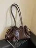 Bolso de diseño de moda transfronterizo para debajo del brazo, nuevo bolso tote retro pequeño de nicho para mujer, gran capacidad, versátil, bandolera única