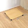 Base de caixa de armazenamento removível com polia, rack de armazenamento, caixa de acabamento, bandeja, chassi de rack de flores, suporte de roda universal, atacado