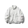 Yidao Vintage 2026 Otoño Nuevo Estilo Retro Japonés Bloque de Color Diseño de Botones Corte Holgado Versátil Ropa de Trabajo Chaqueta con Cuello de Solapa