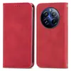 Funda de Cuero para Teléfono Móvil tipo Succión C85/Neo8/Gt8/Note70 con Ranura para Tarjeta, Apta para Opporealme15, Sensación de Piel