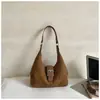 Bolsa tote vintage de alta qualidade transfronteiriça para mulheres, nova moda outono e inverno de 2026, bolsa de ombro e transversal, bolsa de grande capacidade para o dia a dia