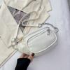 Moderna y Sencilla 2023 Otoño Nueva Bolsa de Pecho Bolsa Cruzada Bolsa de Cintura Estilo Occidental Casual Pequeña Fresca y Linda Bolsa de Hombro