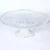 Plato de frutas acrílico KTV plato de frutas plato de dulces de plástico transparente con base plato para bocadillos de frutas plato para frutos secos