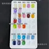 Fornecimento Direto da Fábrica 5AOs Flor de Gelo Lapidada Joias Artesanais Acessórios Nail Art Kit de Materiais DIY