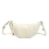 Bolsa Yuezi Simples de Dumpling Nova Primavera Estilo Coreano Moda Bolsa de Ombro com Design Elegante e Bolsa Transversal Patchwork