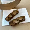 Zapatos de Piel de Cordero de Verano Mary Janes de Corte Bajo Slip-Ons Fondo Plano Pies Nuevo Estilo No Cansan 2026 Moda Belleza Punta Redonda Suela Suave